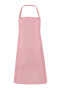 K.Tyrka Powder Pink apron front view – classic fit