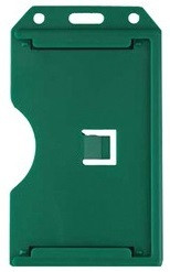 Vertical 2-Sided Open-Face Rigid 3-Card Holder
