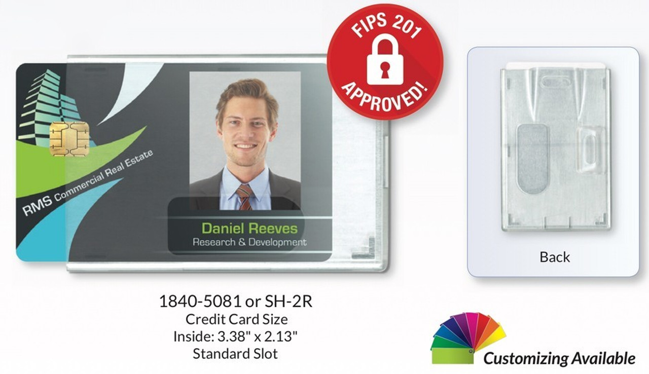CardProtectors™ Two-Card Rigid Shielded Holder