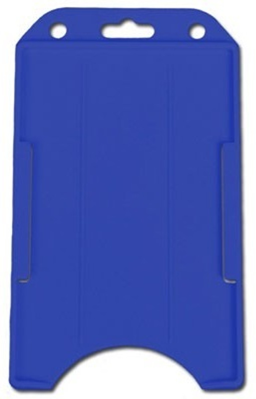 Vertical One-Card Open-Face Semi-Rigid Card Holder