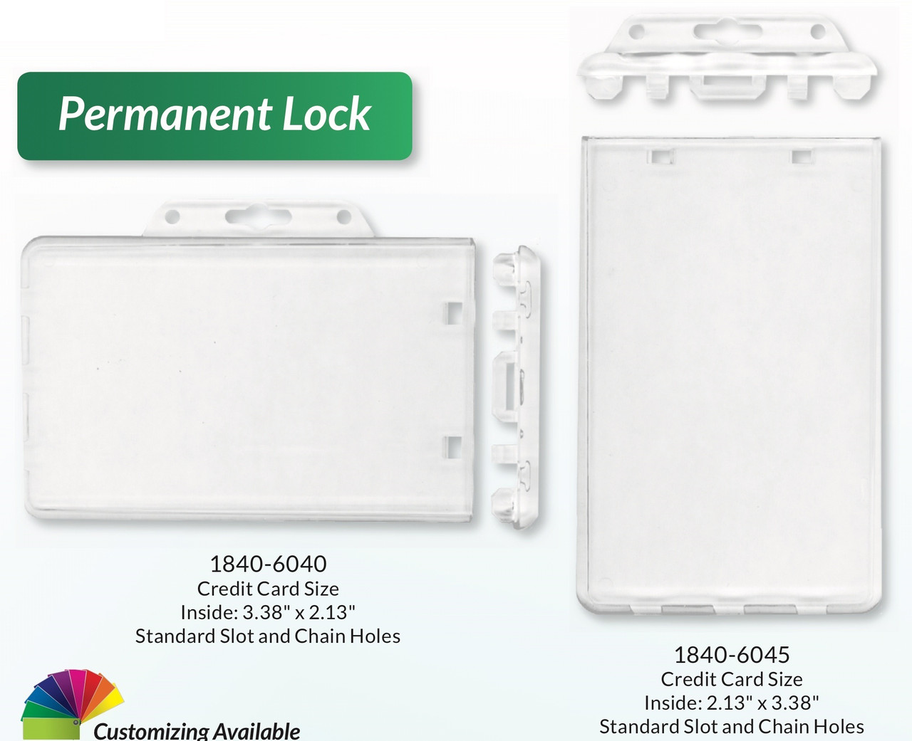 Perma-Lock Two-Card Proximity Card Holder