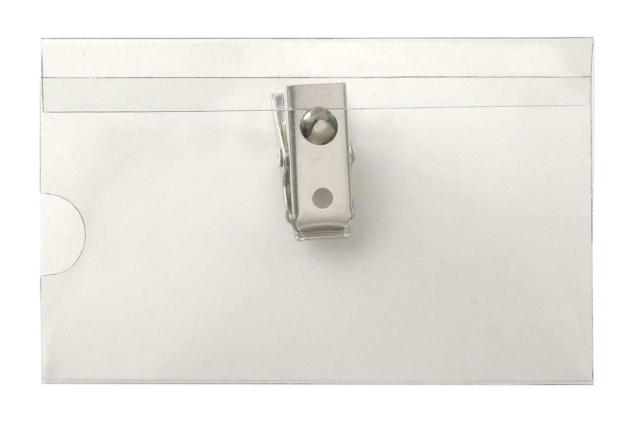 Clip-On Badge Holders