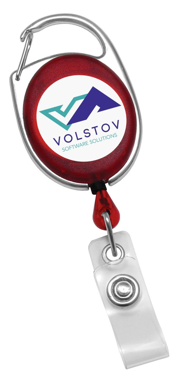 Premier Carabiner Badge Reel