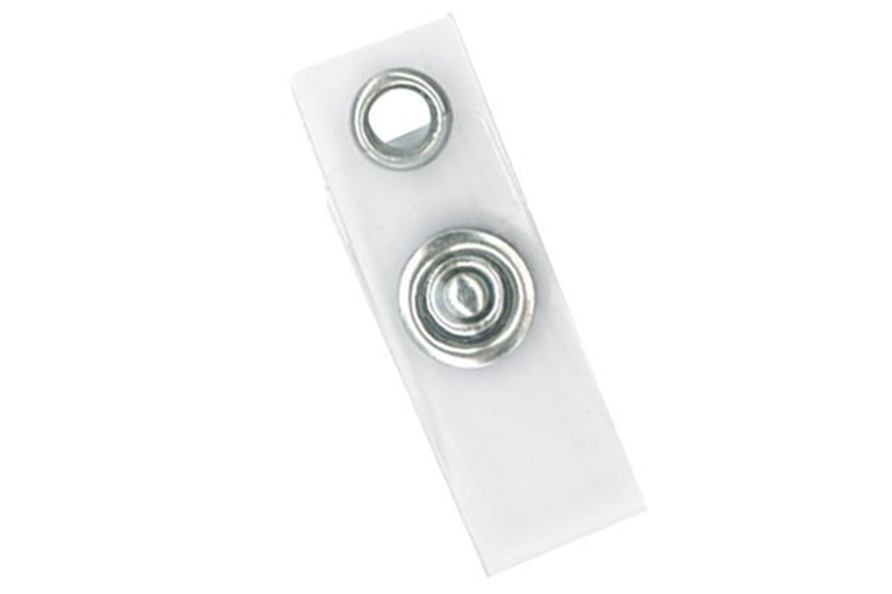 Clear 1-hole Vinyl Strap