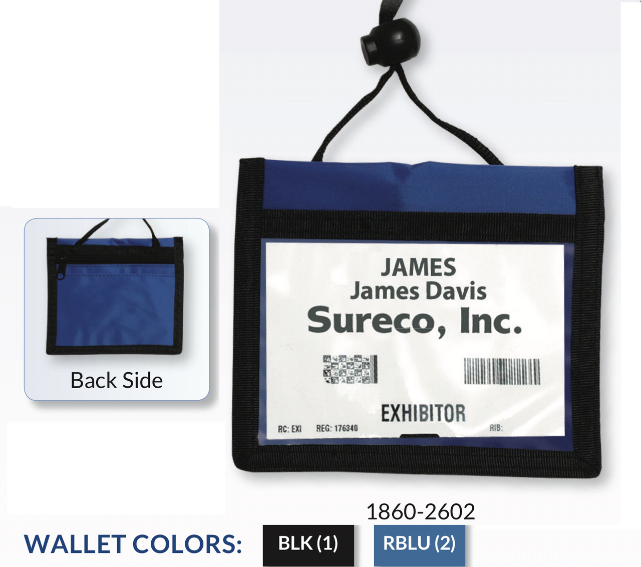 Three-Pocket Credential Wallet