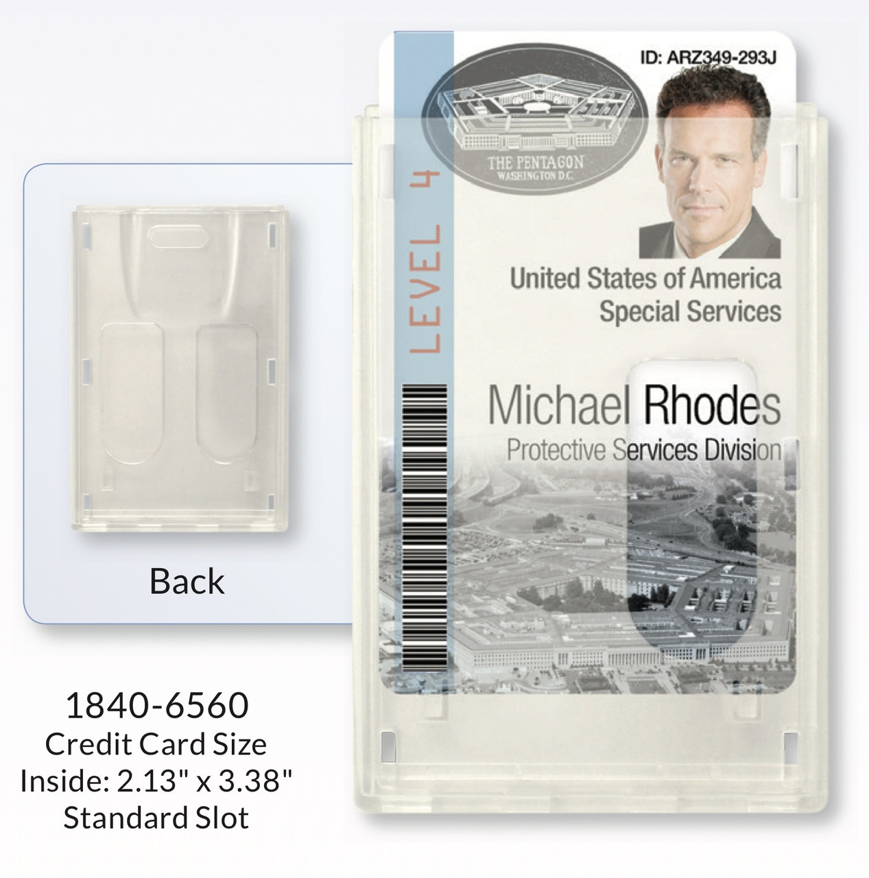 Two-Card Rigidwear Holder