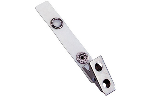 2120-1010 Reinforced Vinyl Strap Clip with 2-Hole NPS Clip (500/pk)