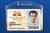 506-32FS Clear Vinyl Horizontal Badge Holder with Fold-Over Flap, 3.5" x 2.63" (100/pk)