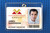 Premium Vinyl Horizontal Clip-on Badge Holder, 3.25" x 2.4" (100/pk)