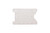 Rigid Plastic Vertical-Horizontal Card Holder with Slot and Chain Holes 2.13" x 3.38" (50/pk)