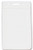 Clear Vinyl Vertical Badge Holder with Clear Color Bar, 3.75" x 2.63"(100/pk)