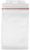 Clear Vinyl Vertical Badge Holder with Resealable Top 3.75" x 6.5" (100/pk)