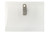 Clear Rigid Vinyl Horizontal Name Tag Holder with Clip Back, 4" x 3" (100/pk)