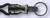 1/4" Lanyard with Round Slider & DTACH Split Ring (100/pk)