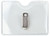 Clear Vinyl Badge Holder with Brady Clothing-Friendly™ Clip (100/pk)
