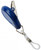 Translucent Royal Blue Premium Badge Reel With Strap And Swivel Clip (25/pk)
