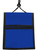 1860-3002 Blue Nylon Multi-Pocket Credential Wallet with Neck Cord (25/pk)