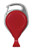 Red Proreel (Carabiner Style) with Card Clip & Belt Clip (25/pk)