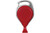 Red Proreel (Carabiner Style) with Card Clip (25/pk)
