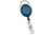 Translucent Blue Premier Carabiner Badge Reel with Clear Vinyl Strap (25/pk)