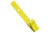 Yellow Plastic Strap Clip with Knurled Thumb-Grip (100/pk)