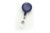 Royal Blue Badge Reel with Clear Vinyl Strap & Belt Clip (25/pk)
