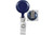 Blue Badge Reel with Reinforced Vinyl Strap & Spring Clip (25/pk)