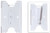 White Semi-Rigid Convertible Card Holder (50/pk)