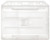 Clear Horizontal Rigid Plastic 2-Sided Multi-Card Holder (50/pk)