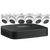 4MP Basic Night Color (VU-More Color) Security System, Includes (6) 4MP Fixed Eyeball IP Cameras and (1) 4K 8-Channel NVR