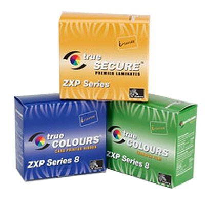 Zebra i-Series YMCUvK Color Ribbon for ZXP Series 8 & 9, retransfer (500 images)