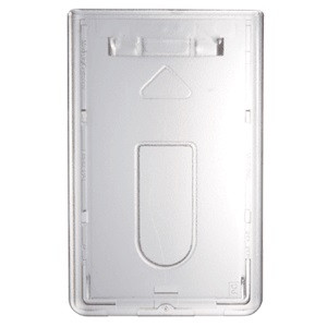 Premium Frosted Vertical Top-Load Card Dispenser (50/pk)