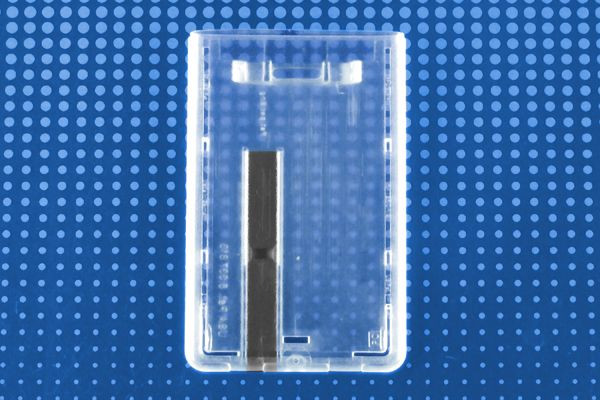 Rigid Plastic Vertical Smart Card Holder with Slide Ejector (50/pk)