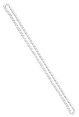 Clear 9" Plastic Loop Strap (100/pk)