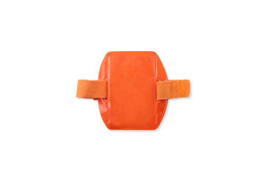 R504-ARNO Orange Reflective Arm Band Badge Holder, 2.38" x 3.38" (25/pk)