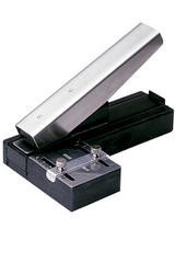 Stapler-style Slot Punch W/ Adjustable Guide