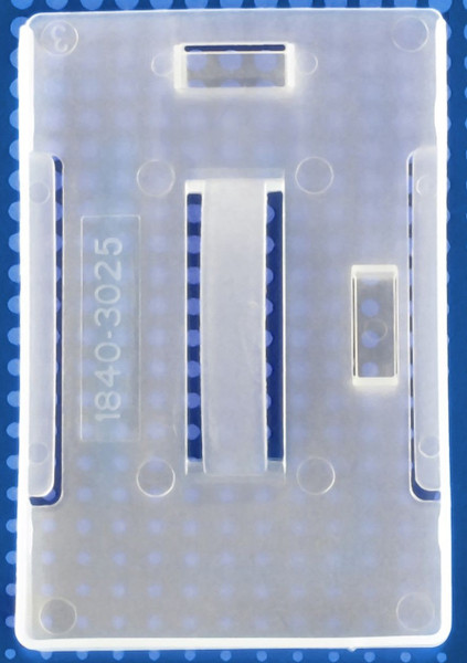 Milky White Semi-Rigid Convertible Multi-Card Holder (50/pk)