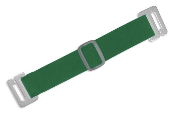 1840-7204 Green Adjustable Elastic Arm Band Strap (100/pk)