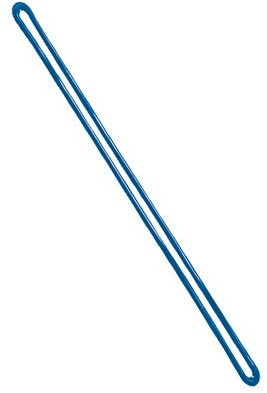 Blue 9" Plastic Loop Strap (100/pk)
