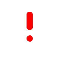 red exclamation