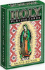 Close-up of Holy Playing Cards® showing detailed saint artwork and durable, linen-finish card stock.