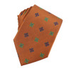 Faith-inspired silk necktie highlighting the order and redemption found in Christ’s Cross.