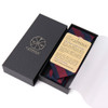 Keys of St. Peter Regimental Silk Necktie Claret & Oxford Blue