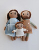 The Holy Family Knit Doll Set