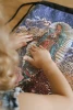 Our Lady of Guadalupe Sequin Reversible Drawstring Bag