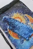 Adoration of the Angels Sequin Reversible Drawstring Bag