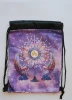Adoration of the Angels Sequin Reversible Drawstring Bag