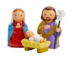 Nativity Set Mini Saint Statue - 3-Piece set
