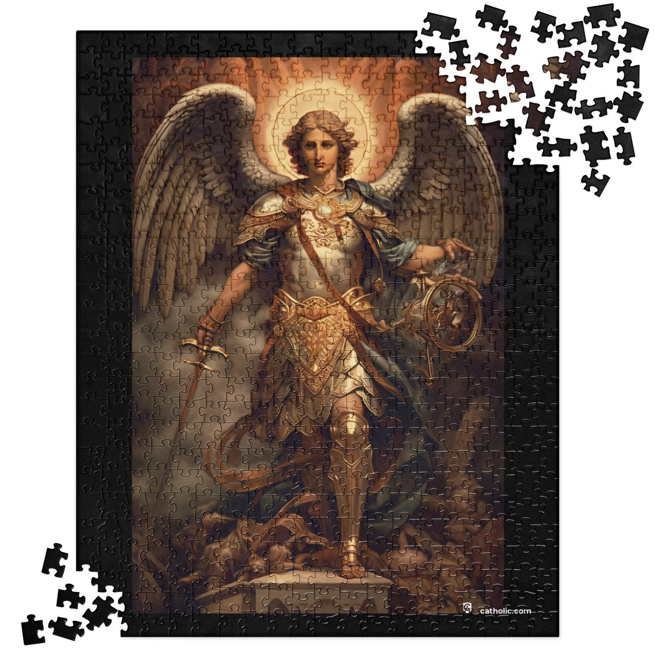 St. Michael the Archangel Jigsaw Puzzle - Catholic Answers, Inc