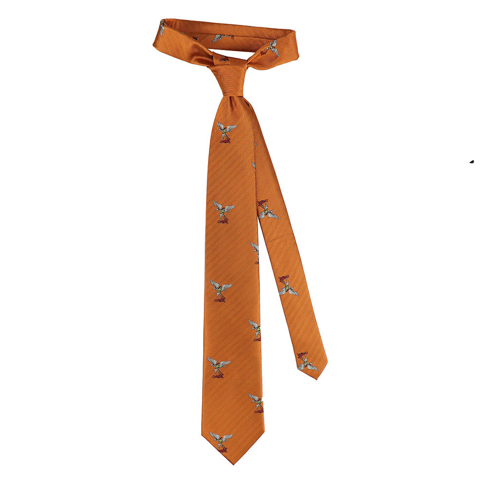 St Michael Woven Silk Necktie - Orange